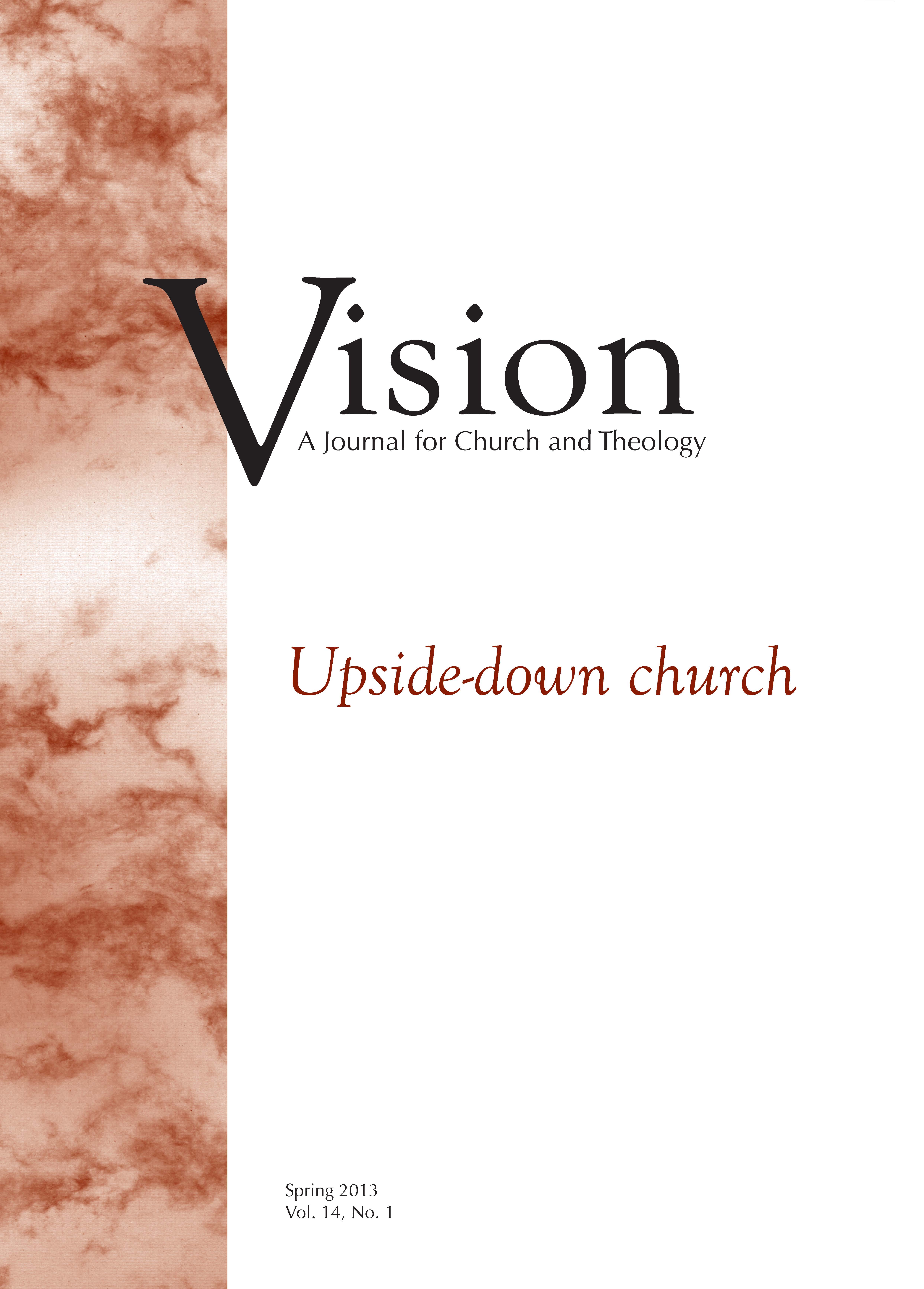 vision cover upside-down church