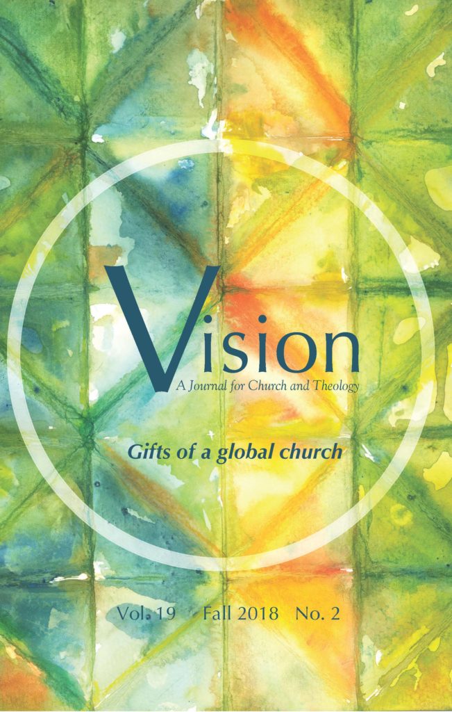 Vision journal cover image